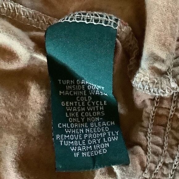 RALPH LAUREN JEANS CO. RALPH LAUREN DENIM 100% COTTON RUSTY BLUE TOP SIZE XL - Picture 8 of 10